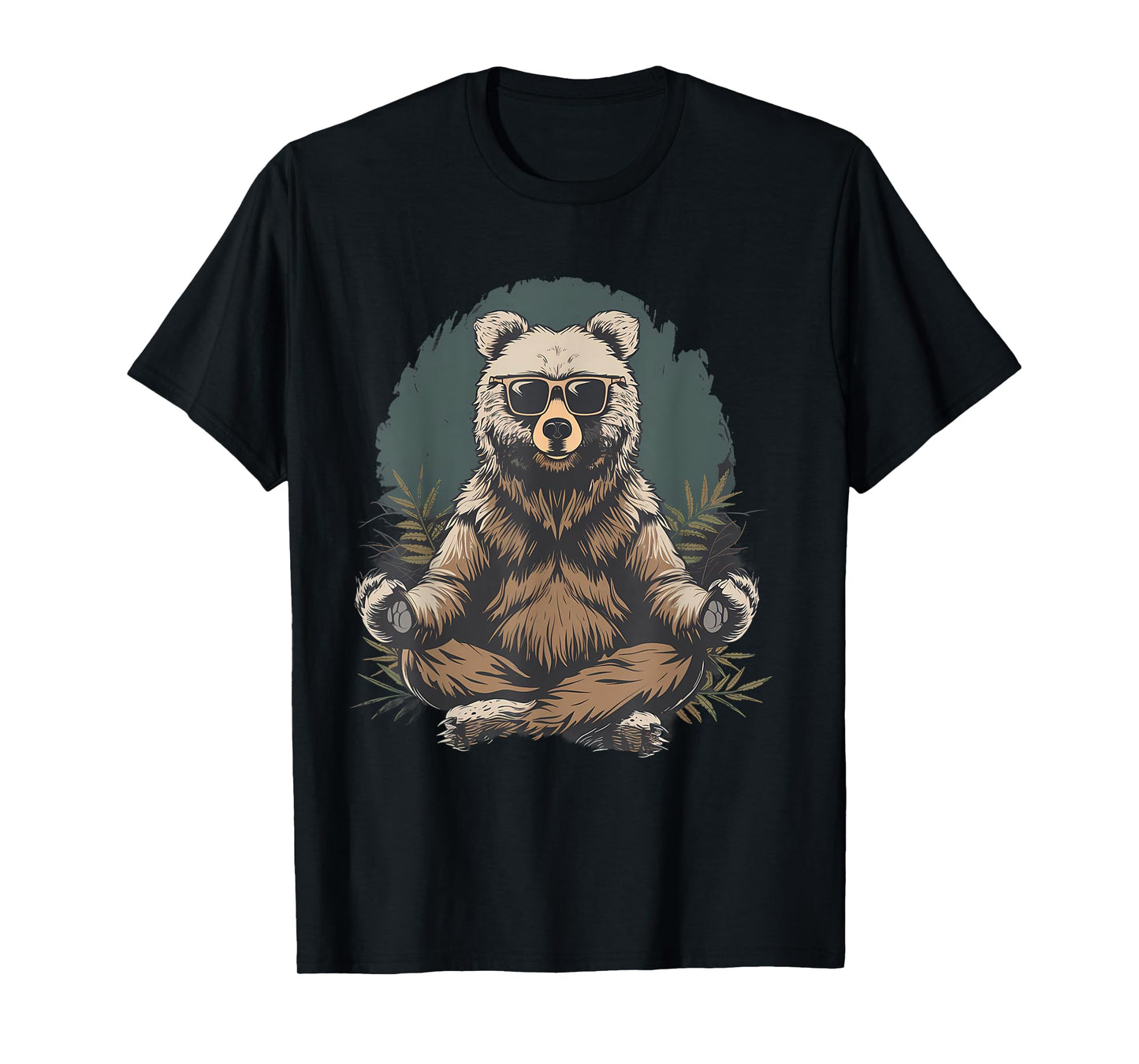Meditation Bear Buddha Spirituality Hindu Yoga Buddhist T-Shirt