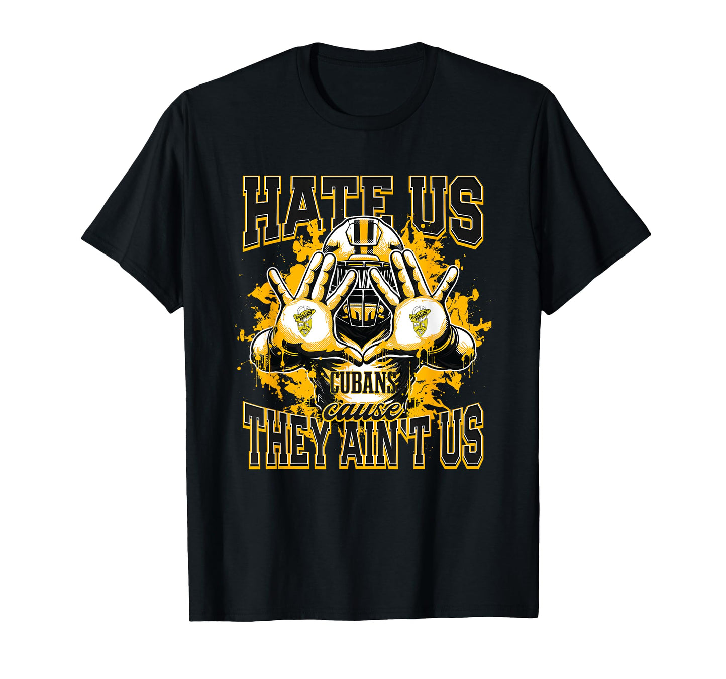 Cuba City Cubans Logo Hate Us Cause They Ain't HS T-Shirt