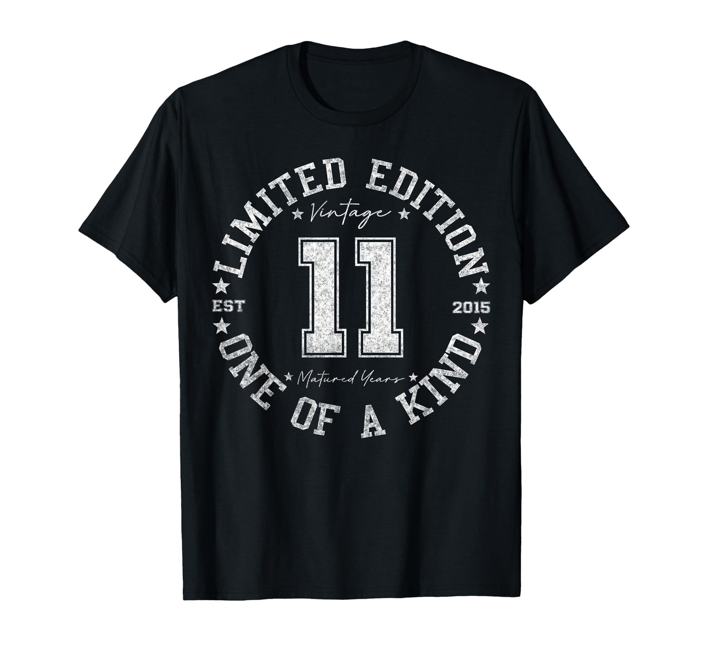 11 Year Old Gifts Vintage 2015 Limited Edition 11th Birthday T-Shirt