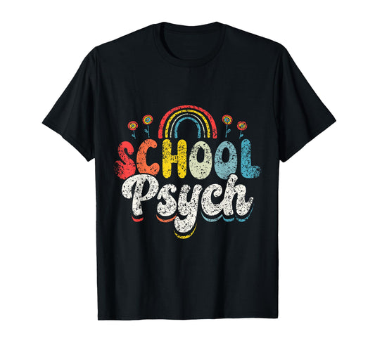 School Psych Teacher Psychology Class School Psychologist T-Shirt for Men Women
