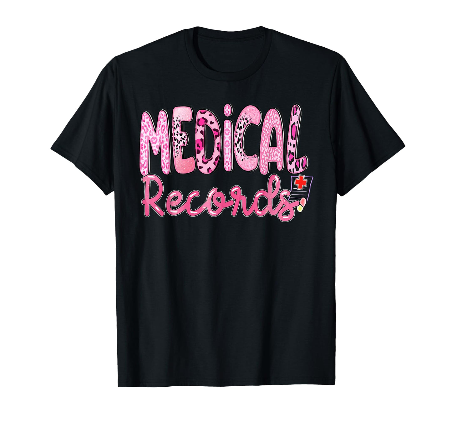 Medical Records Valentines Medical Coder Doctor Healthcare T-Shirt