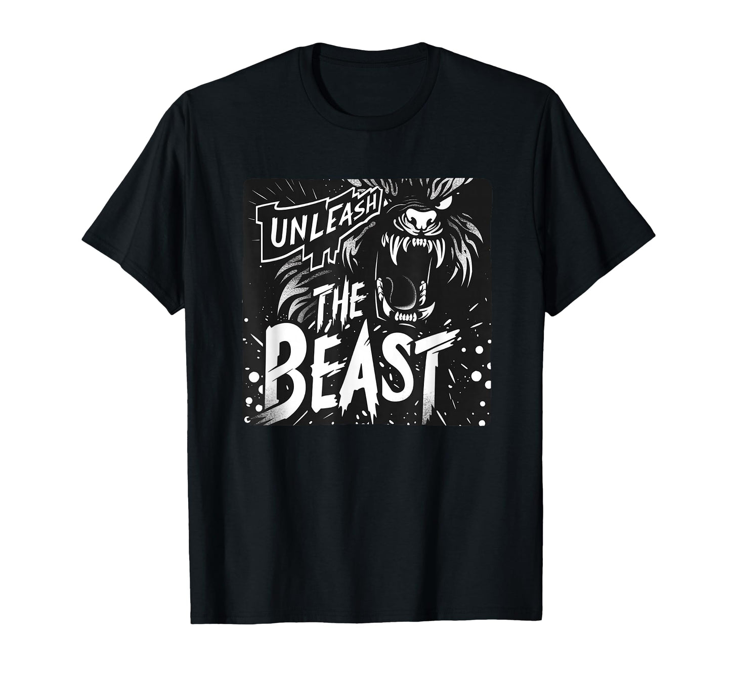 Cool Unleash the Beast Statement for Boys and Girls T-Shirt