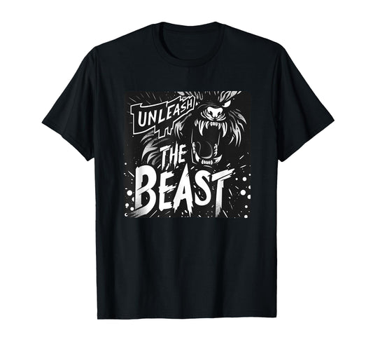 Cool Unleash the Beast Statement for Boys and Girls T-Shirt