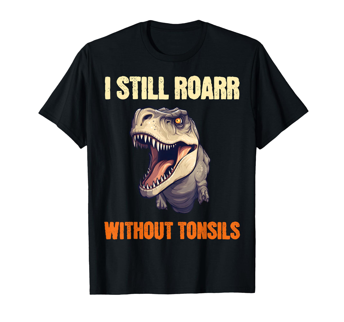 Boys Tonsil Removal Surgery Get Well Kids Dinosaur T-Shirt