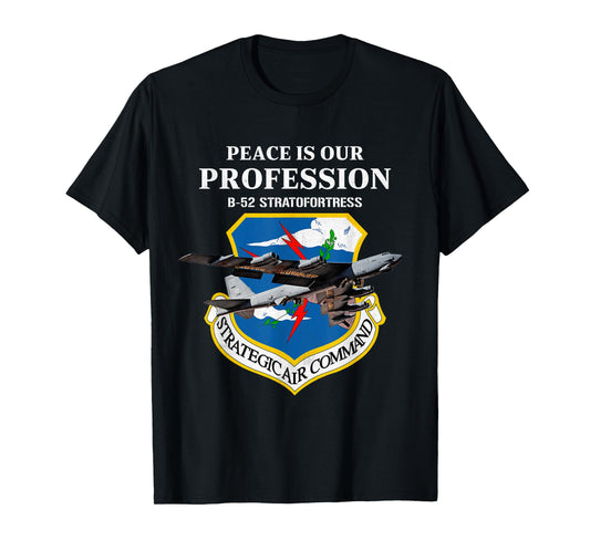 Strategic Air Command B-52 Stratofortress USAF Cold War Gift T-Shirt