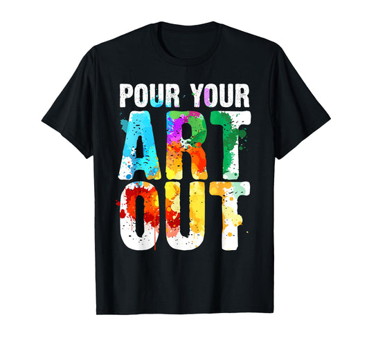 Cool Artist For Men Women Painter Art Teacher Paint Artists T-Shirt