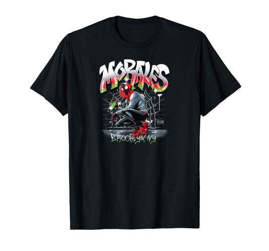 Spider-Man - Miles Morales Spray Paint T-Shirt