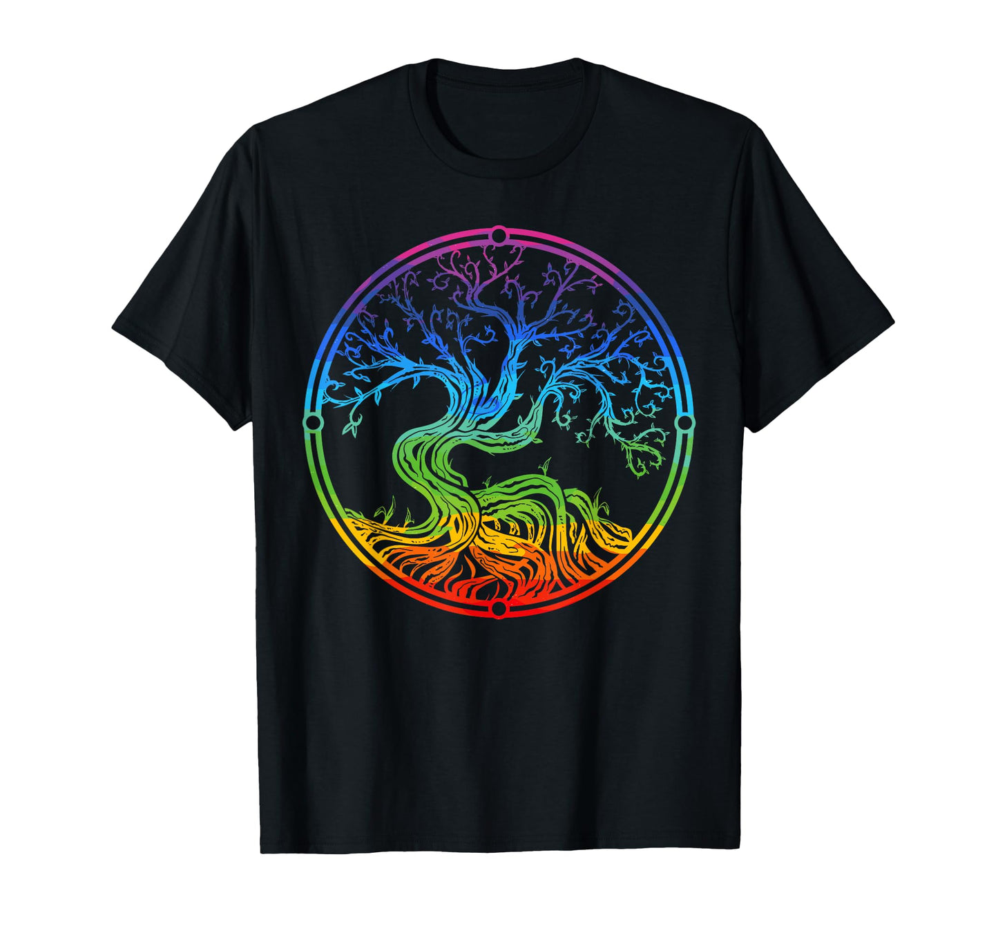 Tree Yggdrasil Viking Celtic Norse Life Symbol T-Shirt