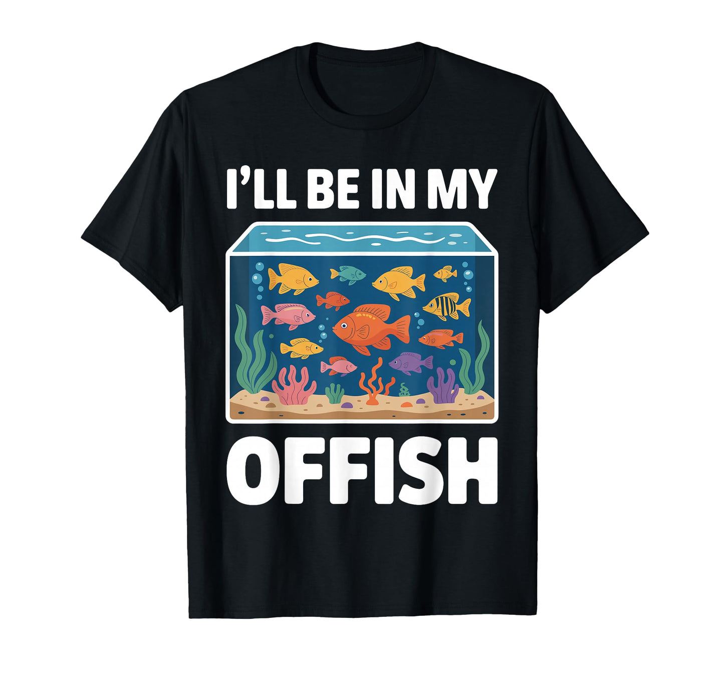 Best Aquarium Art for Men Women Fish Tank Aquarium Lover T-Shirt
