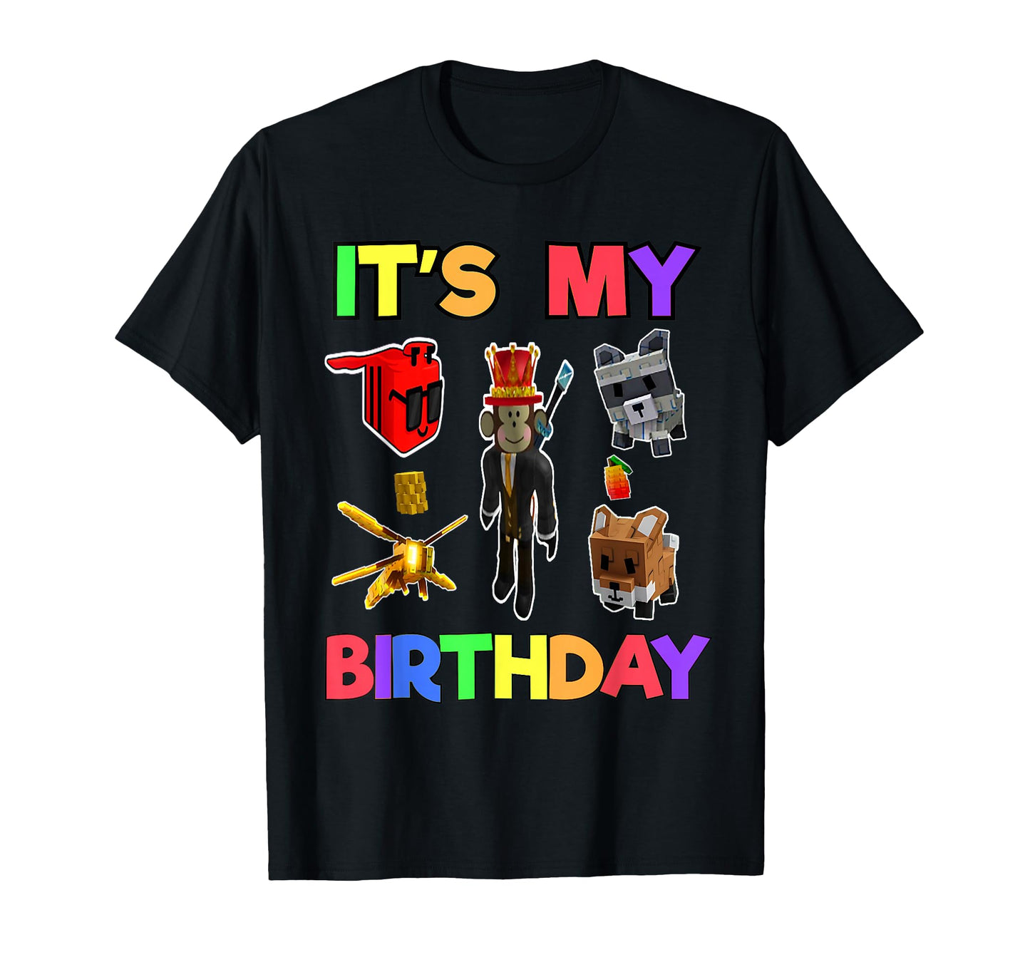 Grow a Garden Funny Birthday Decoration for Kids Boys Girls T-Shirt