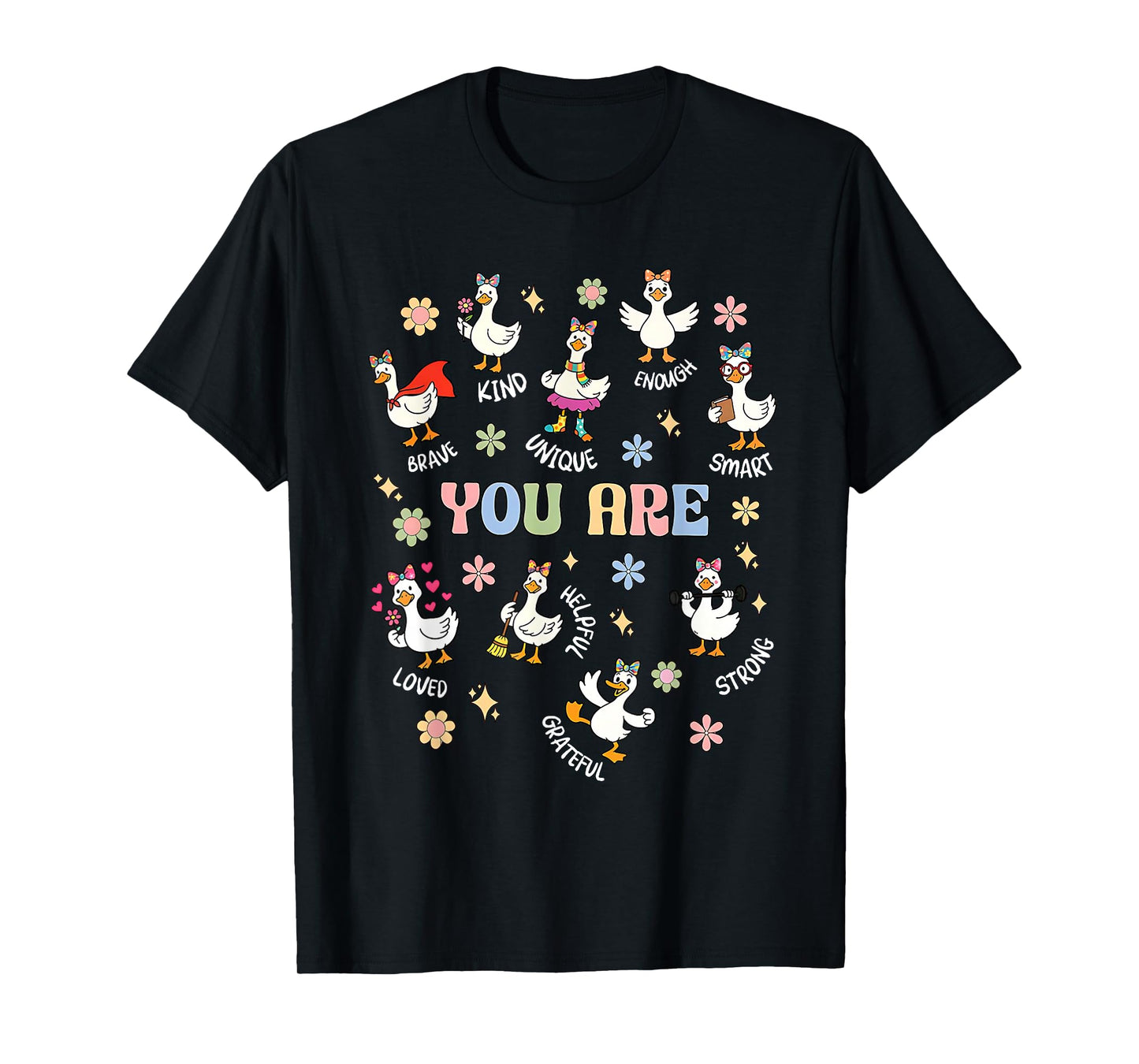 Silly Goose You are Kind Funny Goose for Teachers Kids T-Shirt