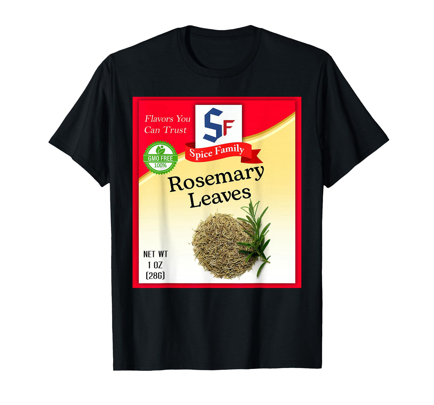 Rosemary Leaves Spice Group Costume Family Matching Outfit T-Shirt
