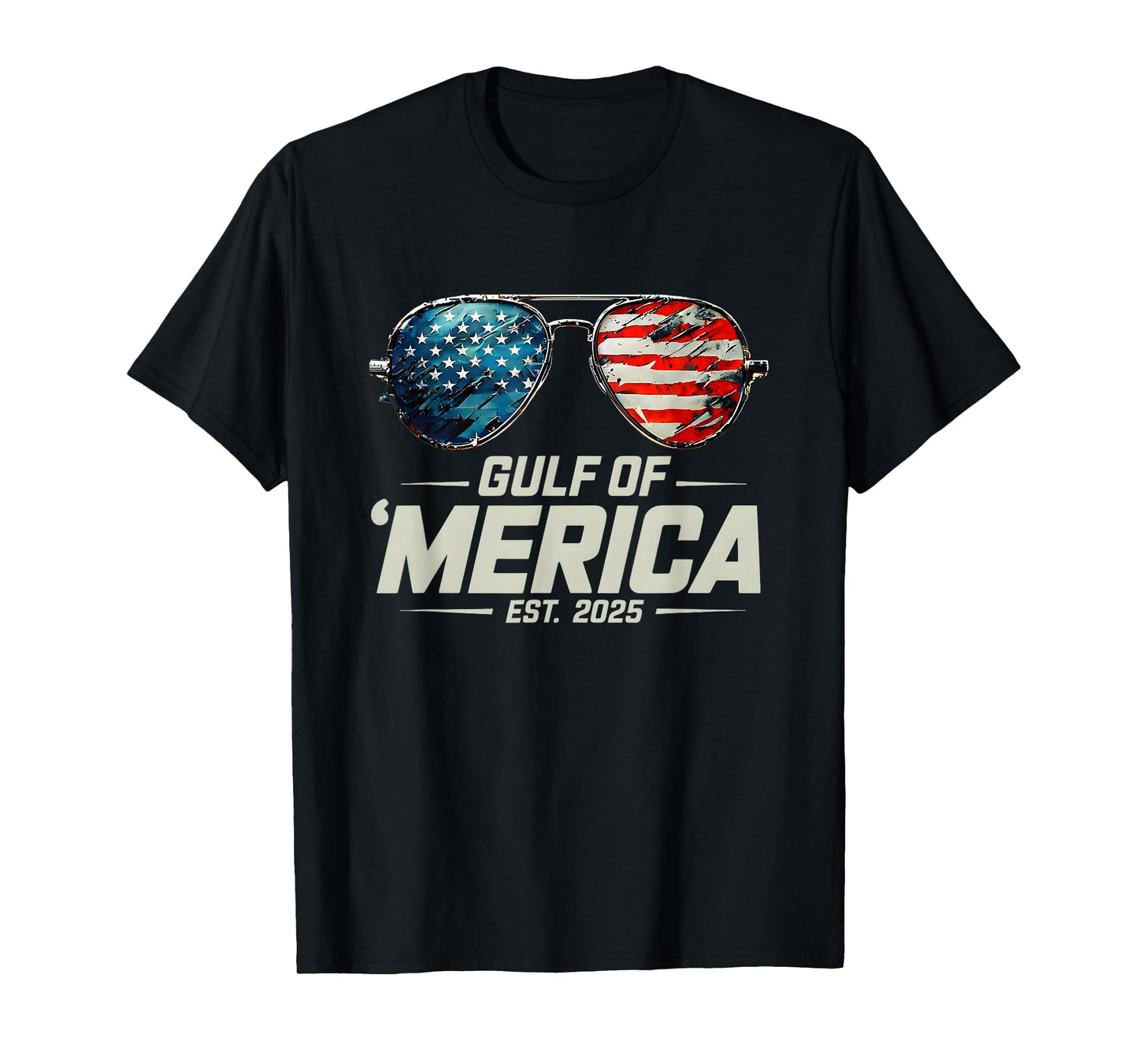 Retro Sunglasses Funny America Est 2025 T-Shirt