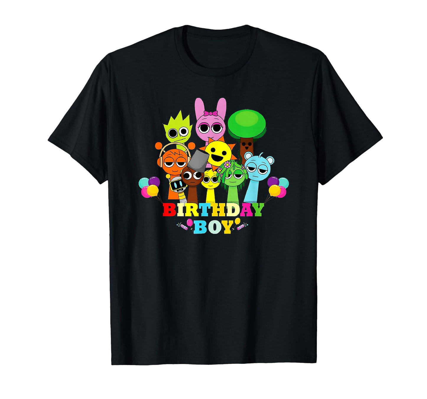 Happy Birthday Boy Sprunky! | Simon Pinki Oren Funbot T-Shirt