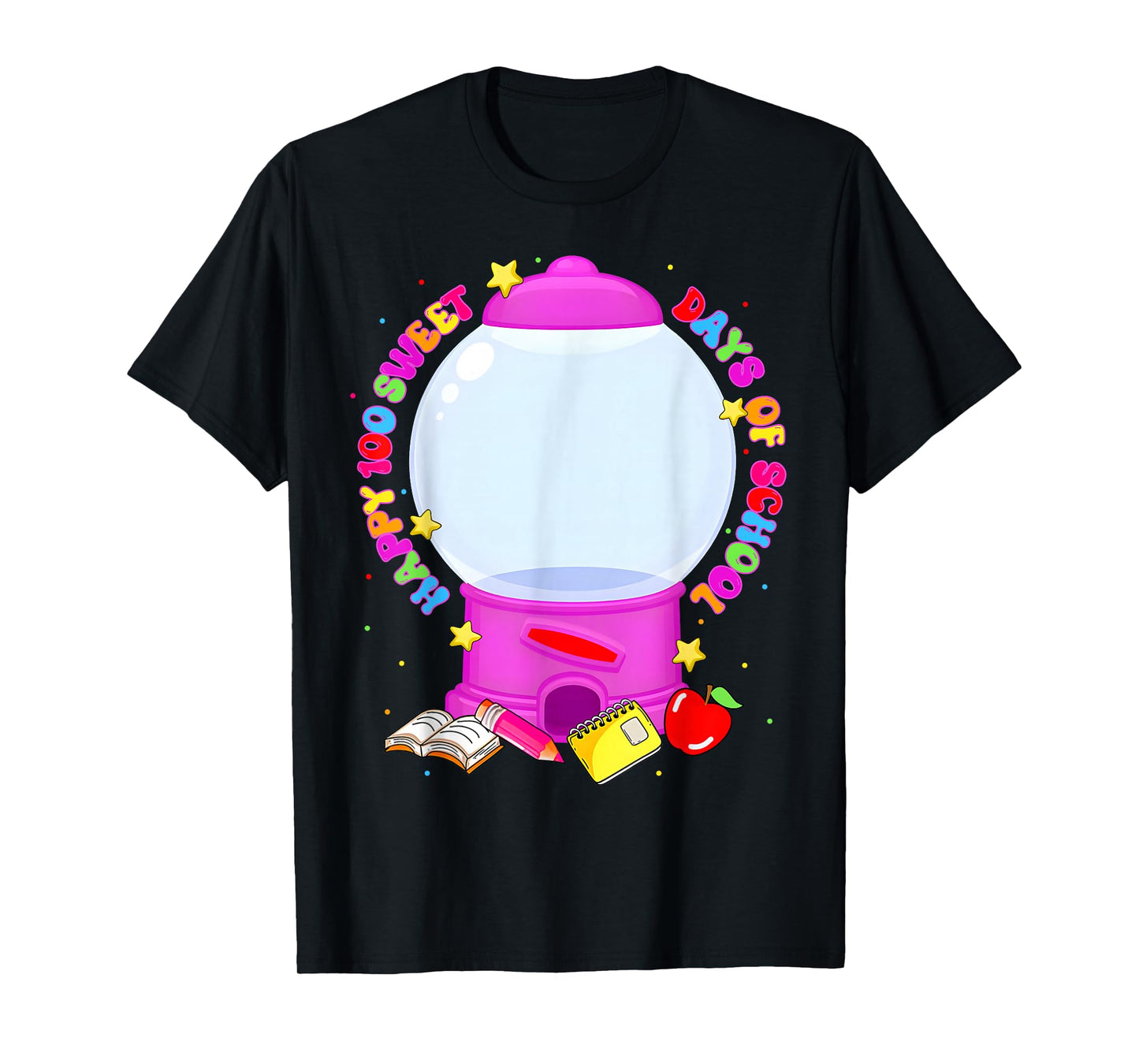 100 Days of School Sweet Candy Machine Girl Women Kid T-Shirt