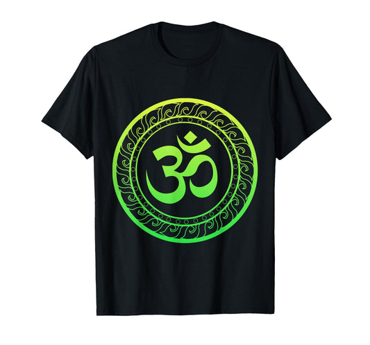 Om Ohm Aum Buddhism Symbol Yoga Sanskrit T-Shirt