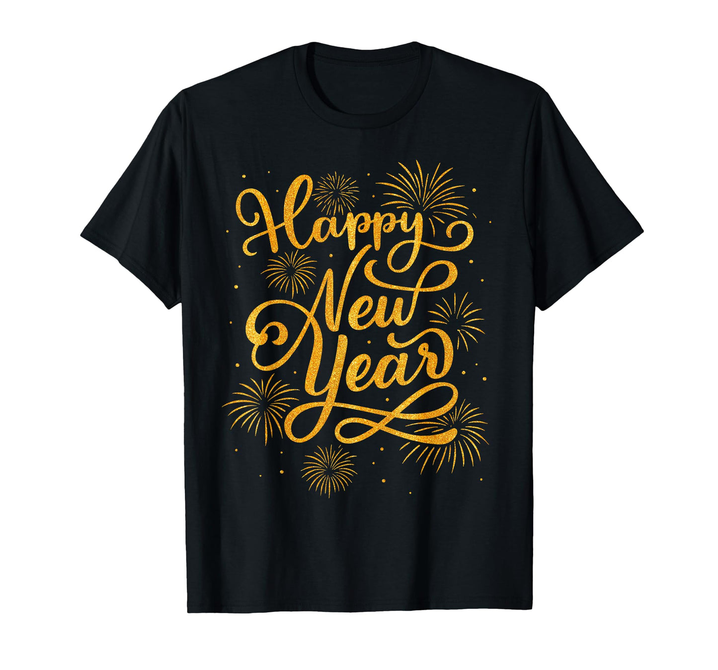 Happy New Year Countdown 2026 New Years Eve Party Fireworks T-Shirt