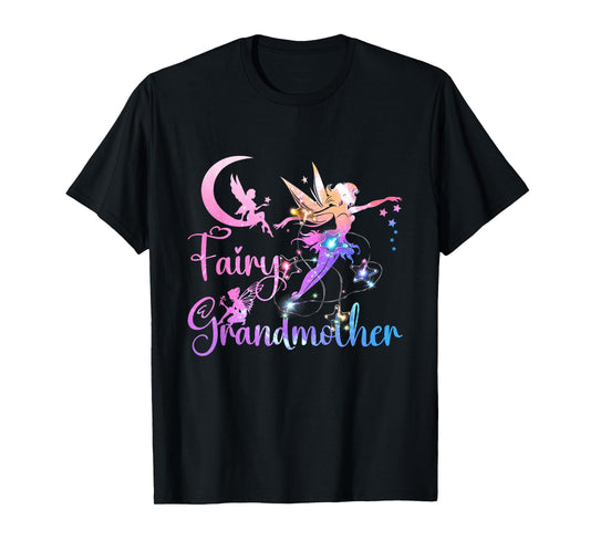 Womens Fairy Grandmother Fairytales Grandma Granny Ever T-Shirt