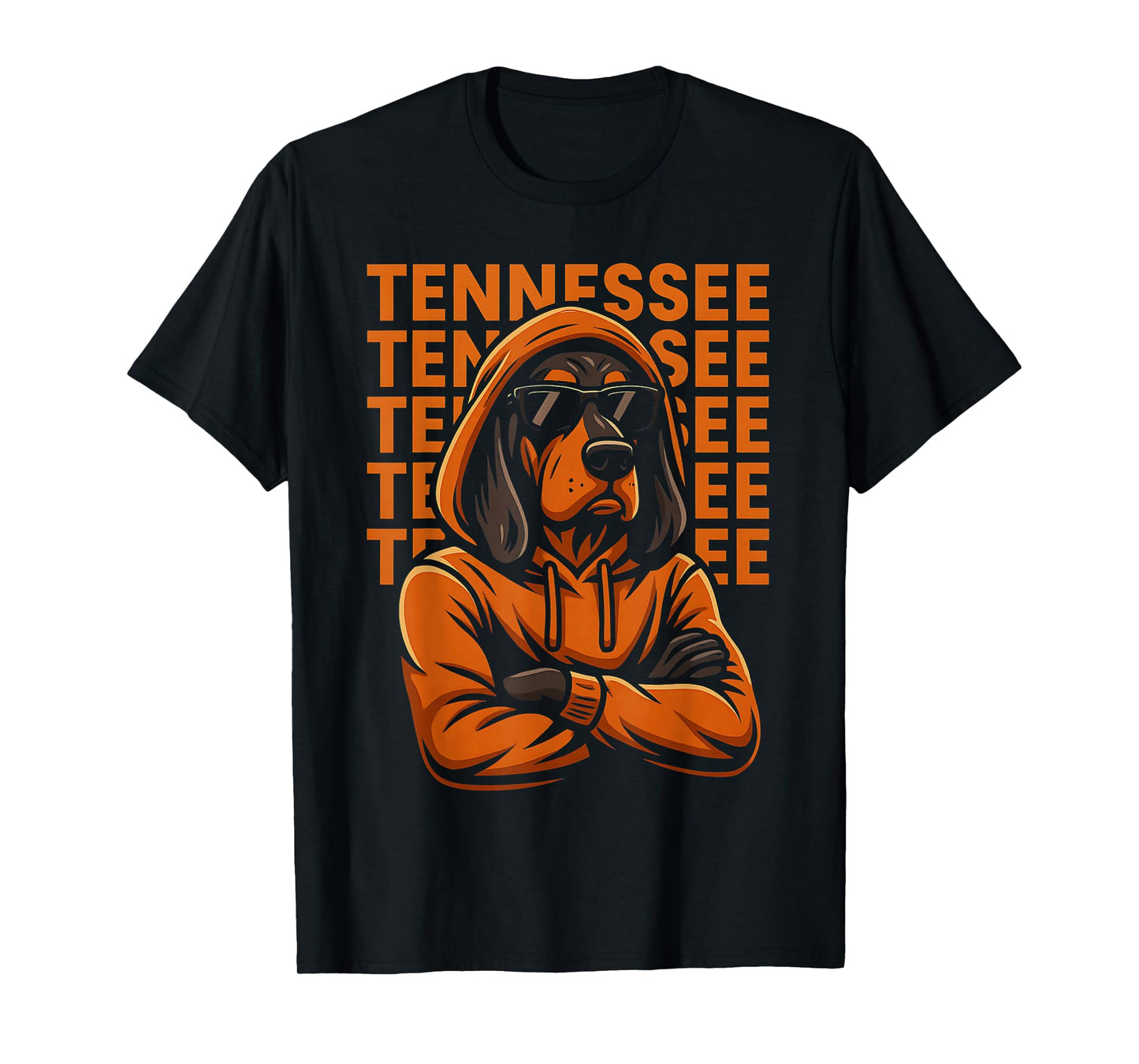 Cool Tennessee Dog Lovers Coonhound Men Women Kids T-Shirt
