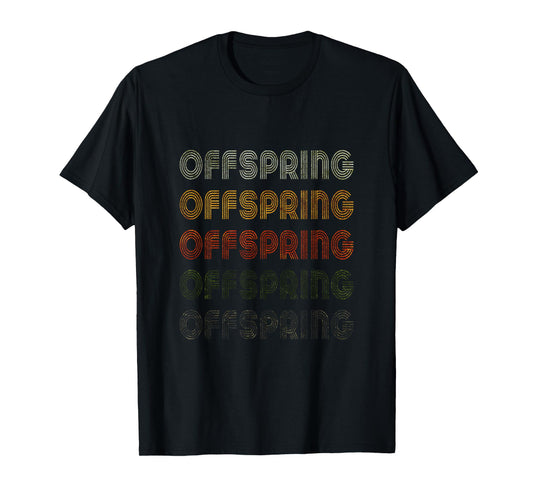 Love Heart Offspring Tee Grunge Vintage Black Offspring T-Shirt