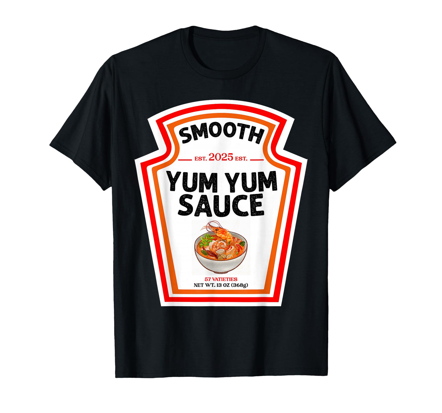 Smooth Yum Yum Sauce Condiment Costume Matching T-Shirt