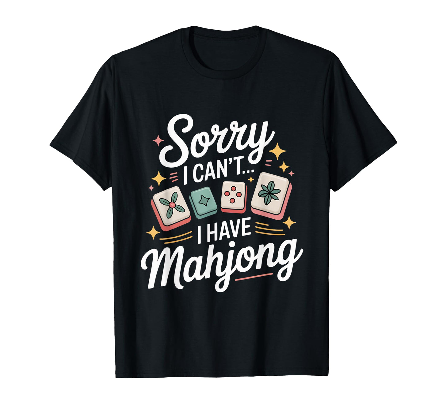 Mah Jongg Tile Set Lover Mahjong Cards Mahjong Player T-Shirt