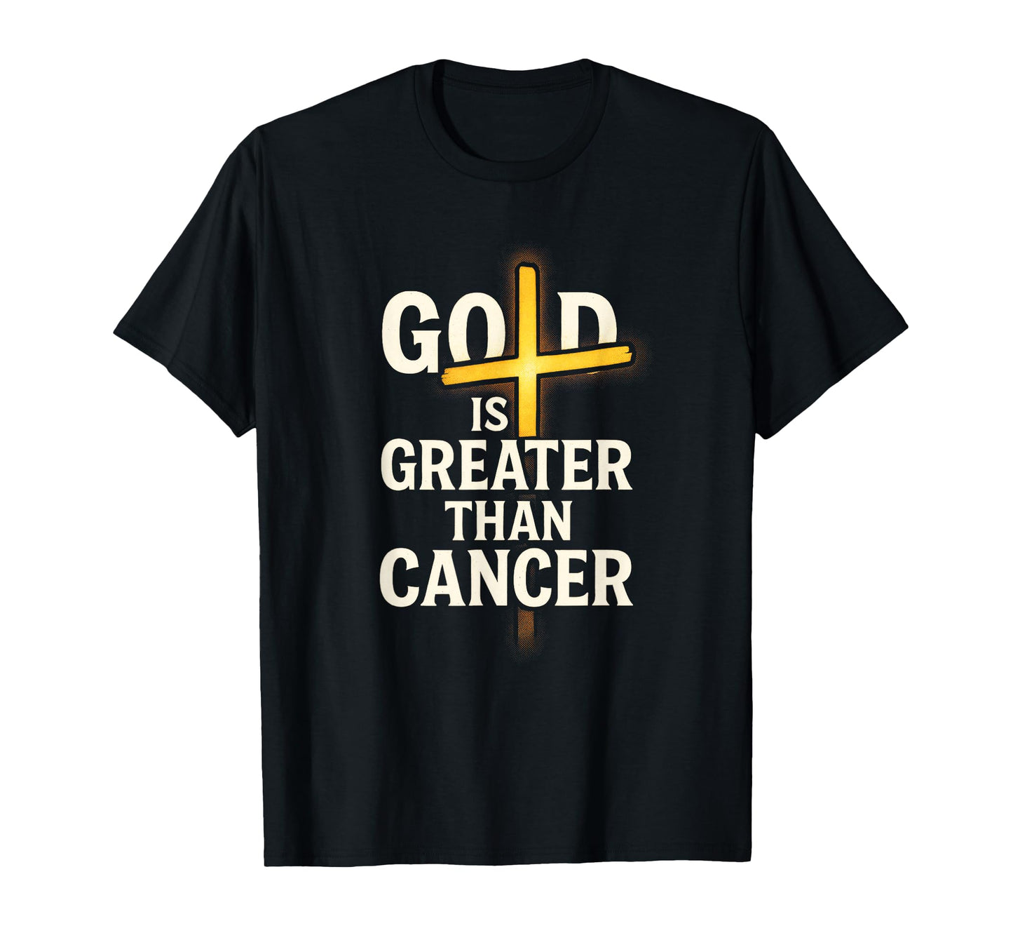 God is Greater Than Cancer - Survivor Awareness T-Shirt