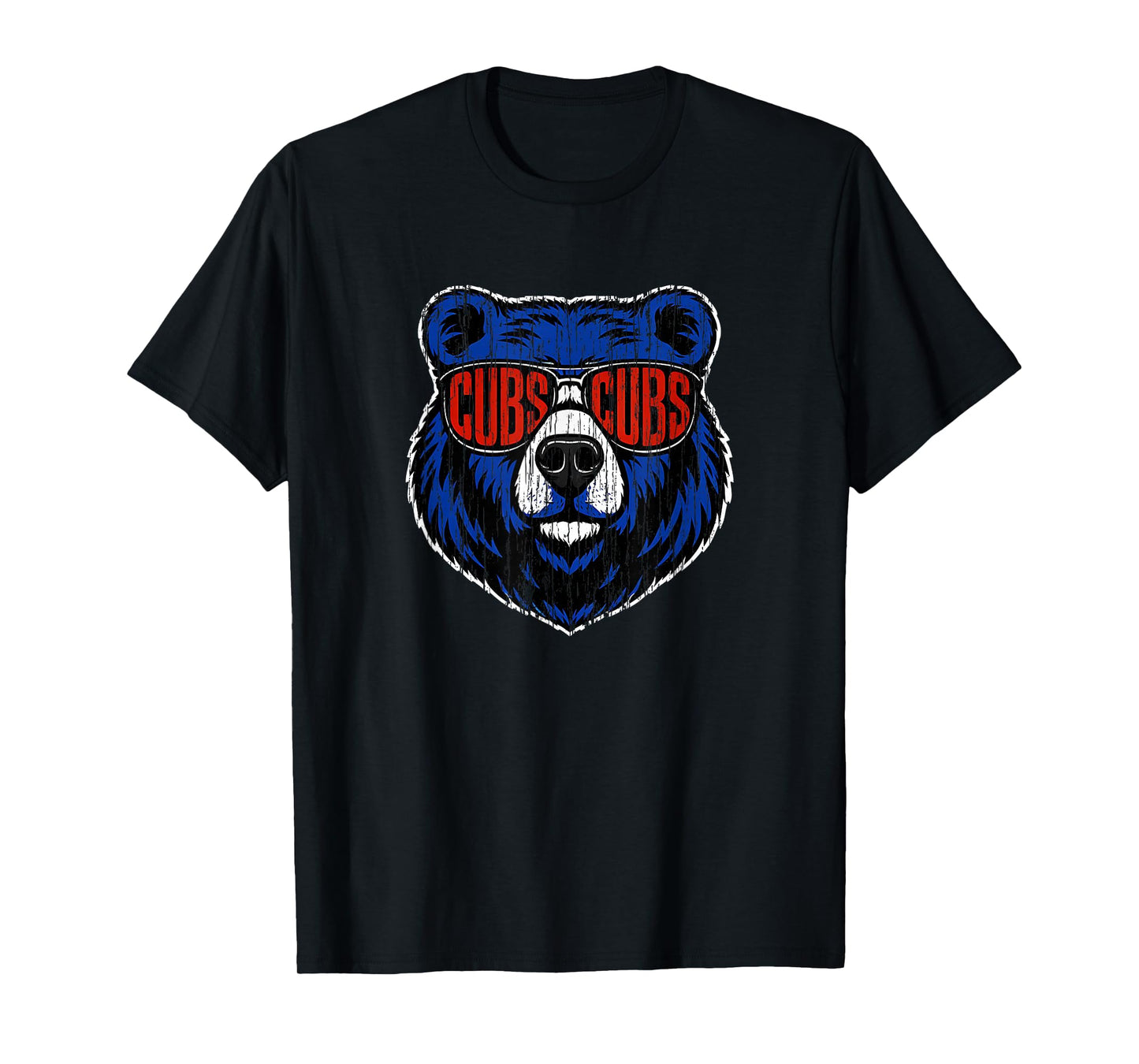 Cubs Wearing Sunglasses Vintage Men Women Boys Girls Kids T-Shirt