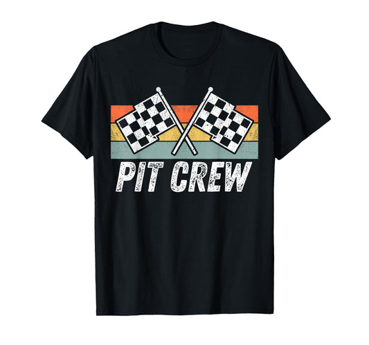 Pit Crew Costume For Race Car Parties Vintage T-Shirt