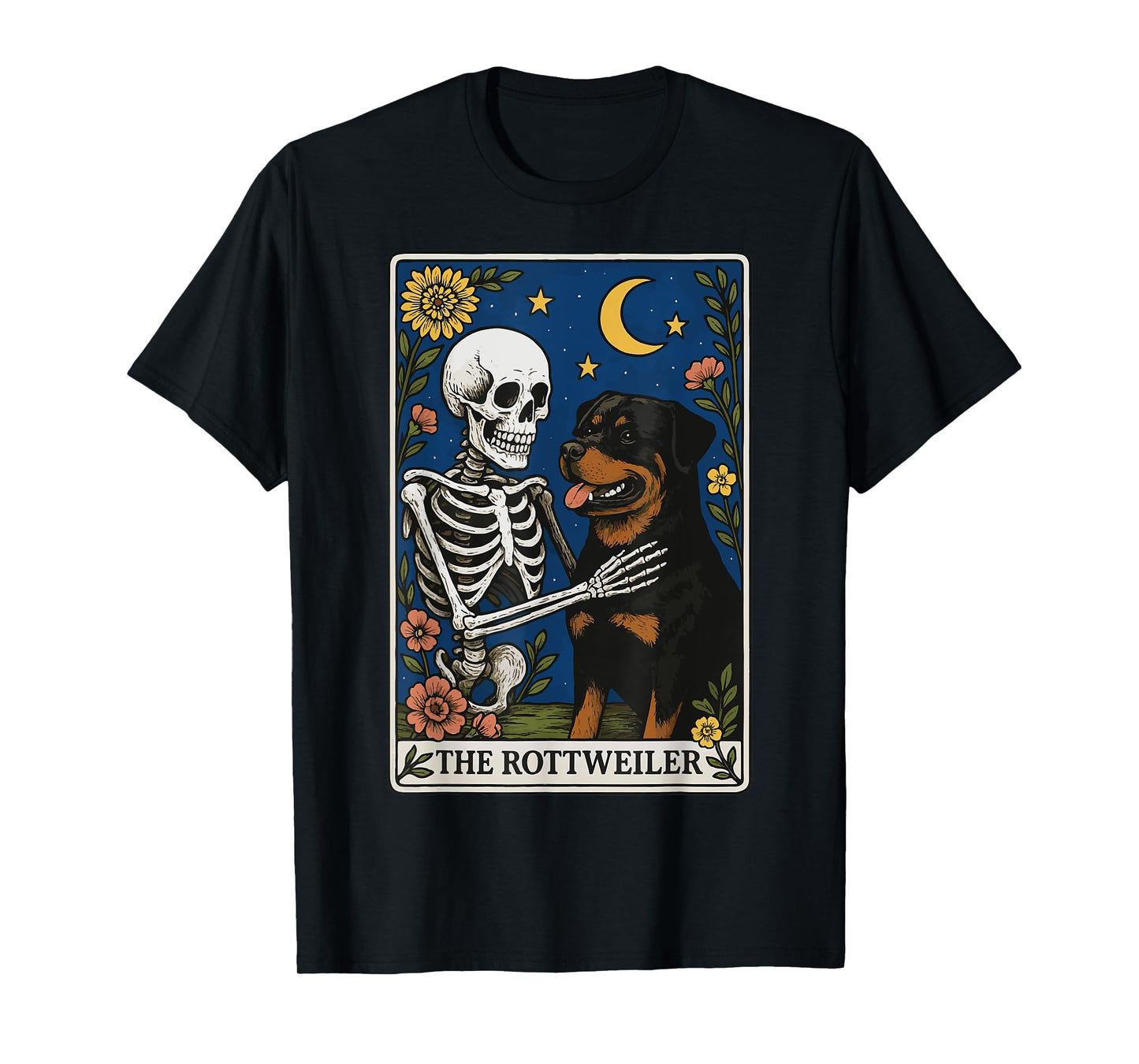 The Rottweiler Tarot Card T-Shirt