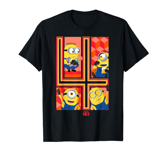 Minions Despicable Me 4 Minions Group T-Shirt