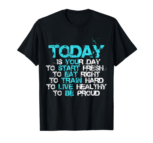 Gym Motivation Workout Quote Motivational Fitness Lover Gift T-Shirt