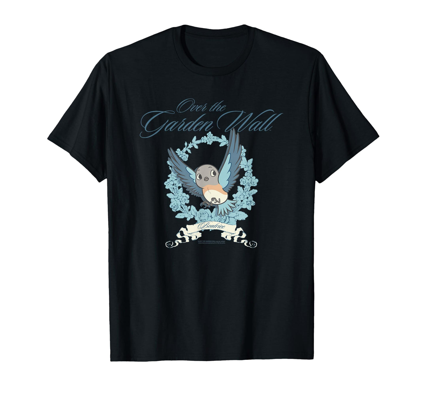 Over The Garden Wall Beatrice The Bluebird Cute Cartoon T-Shirt