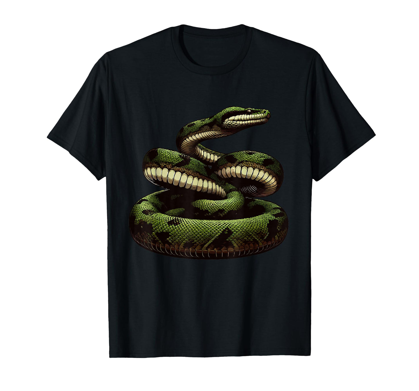 Rainforest Anaconda snake for men women boys girls kids T-Shirt