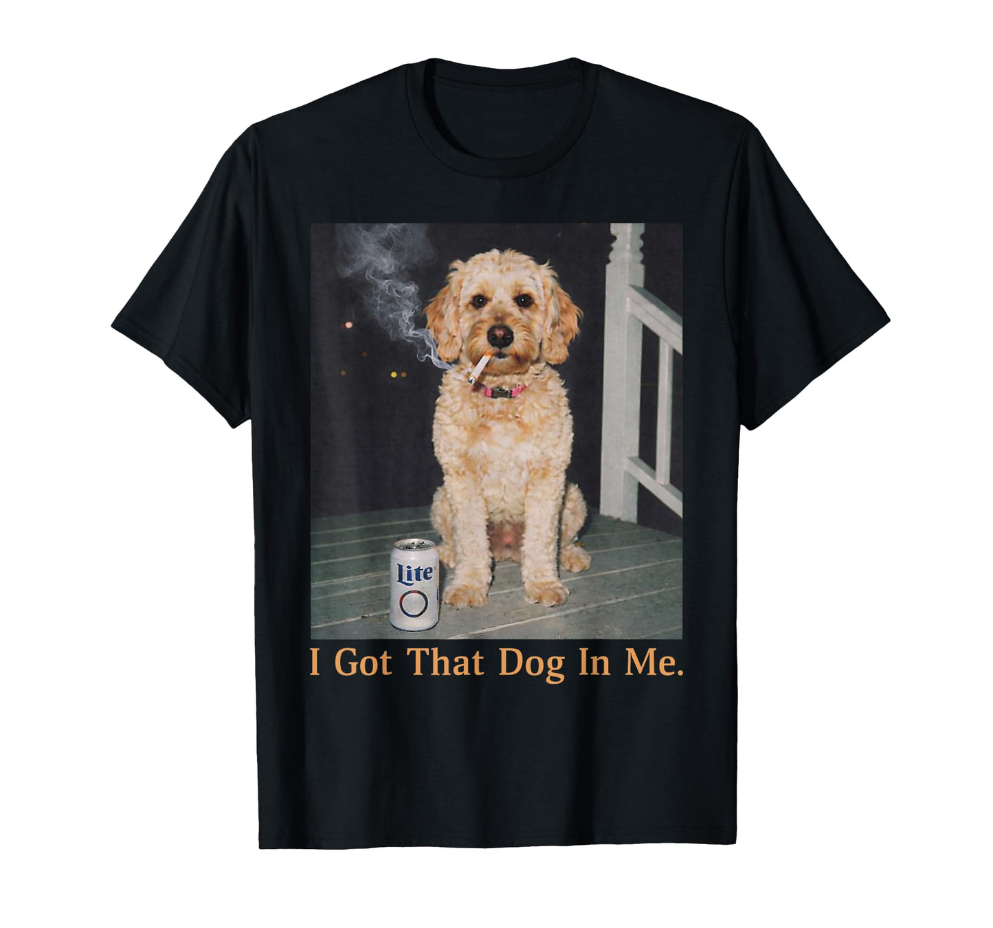 I Got That Dog in Me Funny Golden Doodle Meme for Men Women T-Shirt