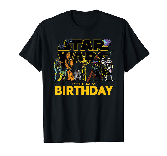 Star Wars Classic Characters Party Matching It’s My Birthday T-Shirt
