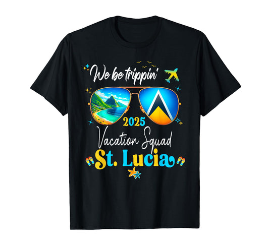 St. Lucia Vacation Family Friends Trip Cruise 2025 Matching T-Shirt