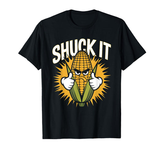 Shuck It Funny Farmer Corn Lover T-Shirt