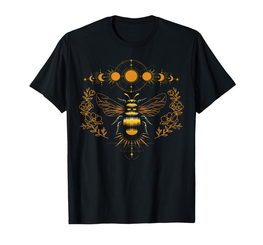 Honey Bee Moon Phases, Phases Of The Moon, Bees T-Shirt