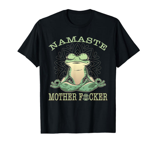 Yoga Frog Namaste T-Shirt