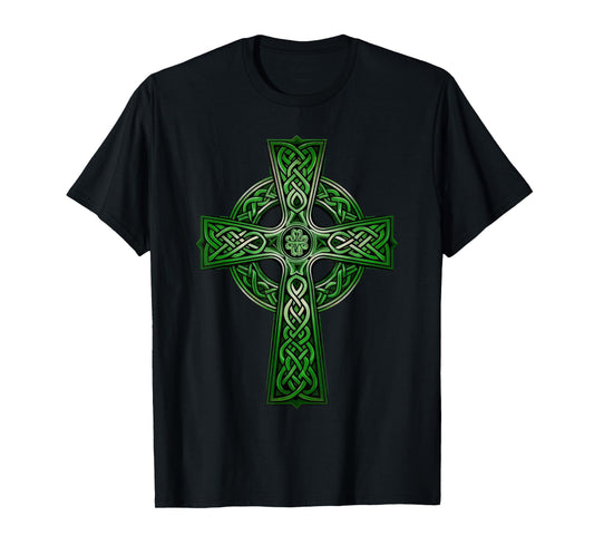 Irish Celtic Cross Knot Christian Holy Trinity Scottish Celt T-Shirt