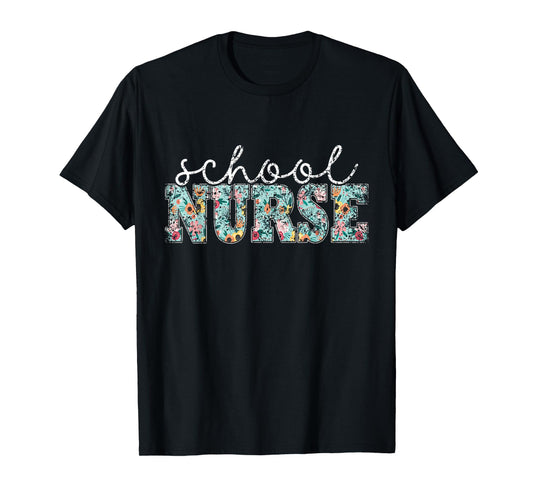 School Nurse Nurses Job Nursing School T-Shirt