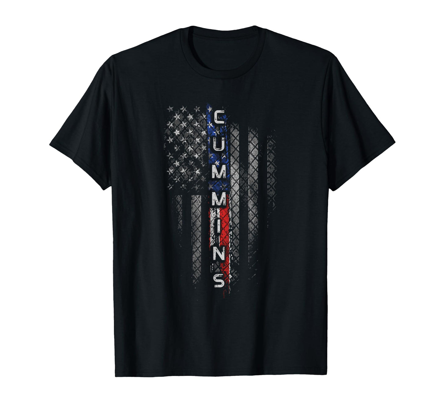 Cummins Family American Flag T-Shirt