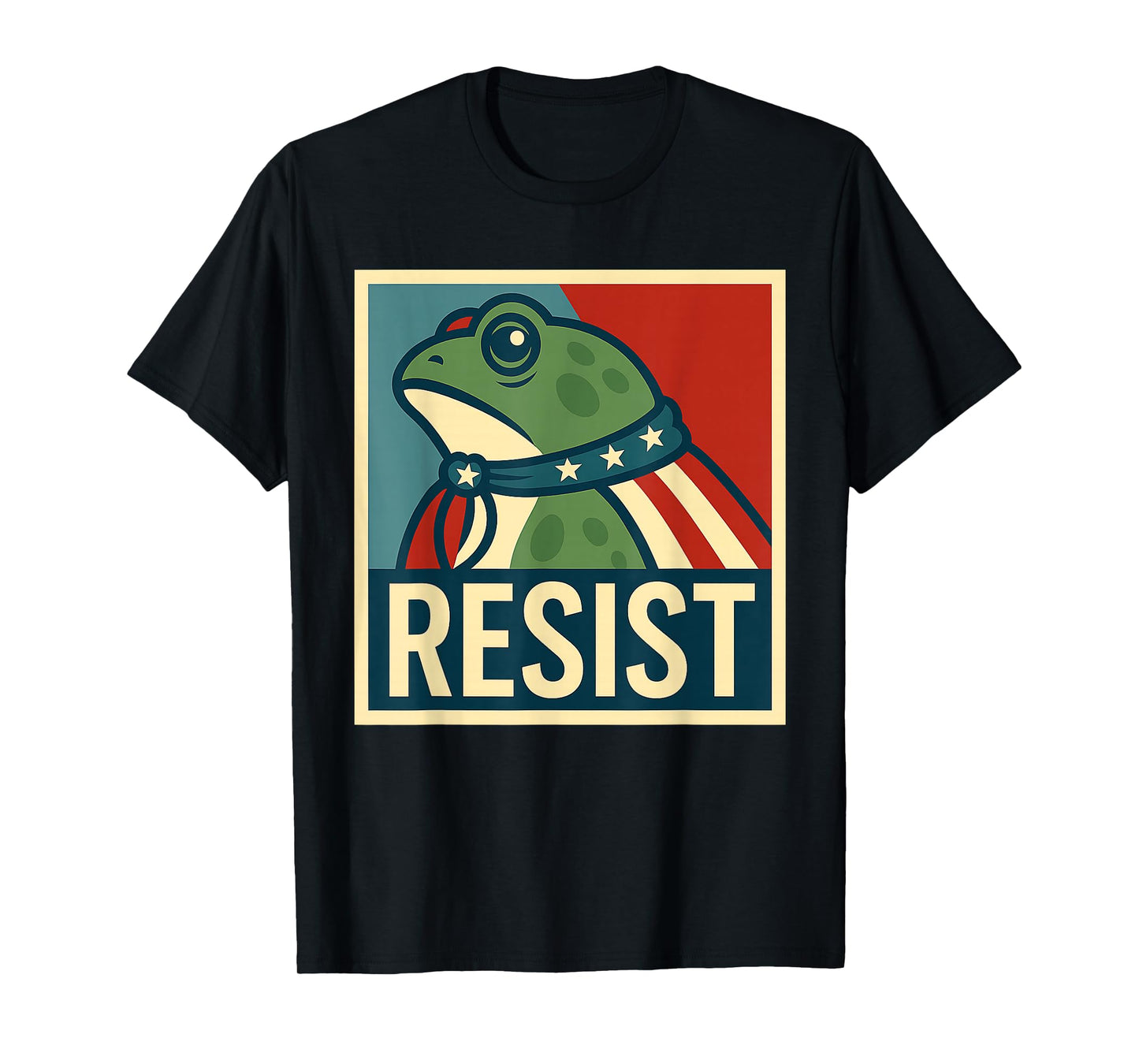 Portland Frog Resist T-Shirt for Democracy T-Shirt