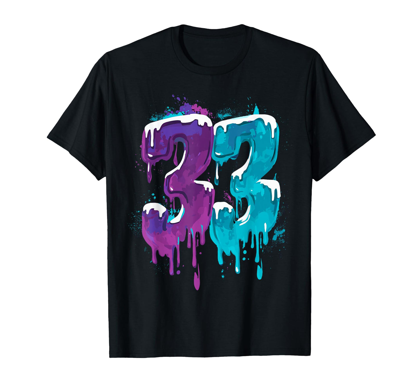 Vintage Baseball 33 Number T-Shirt