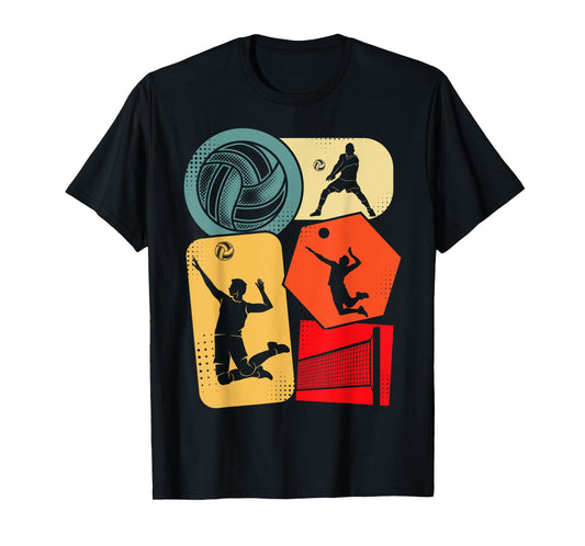 Volleyball Boys Mens Youth T-Shirt