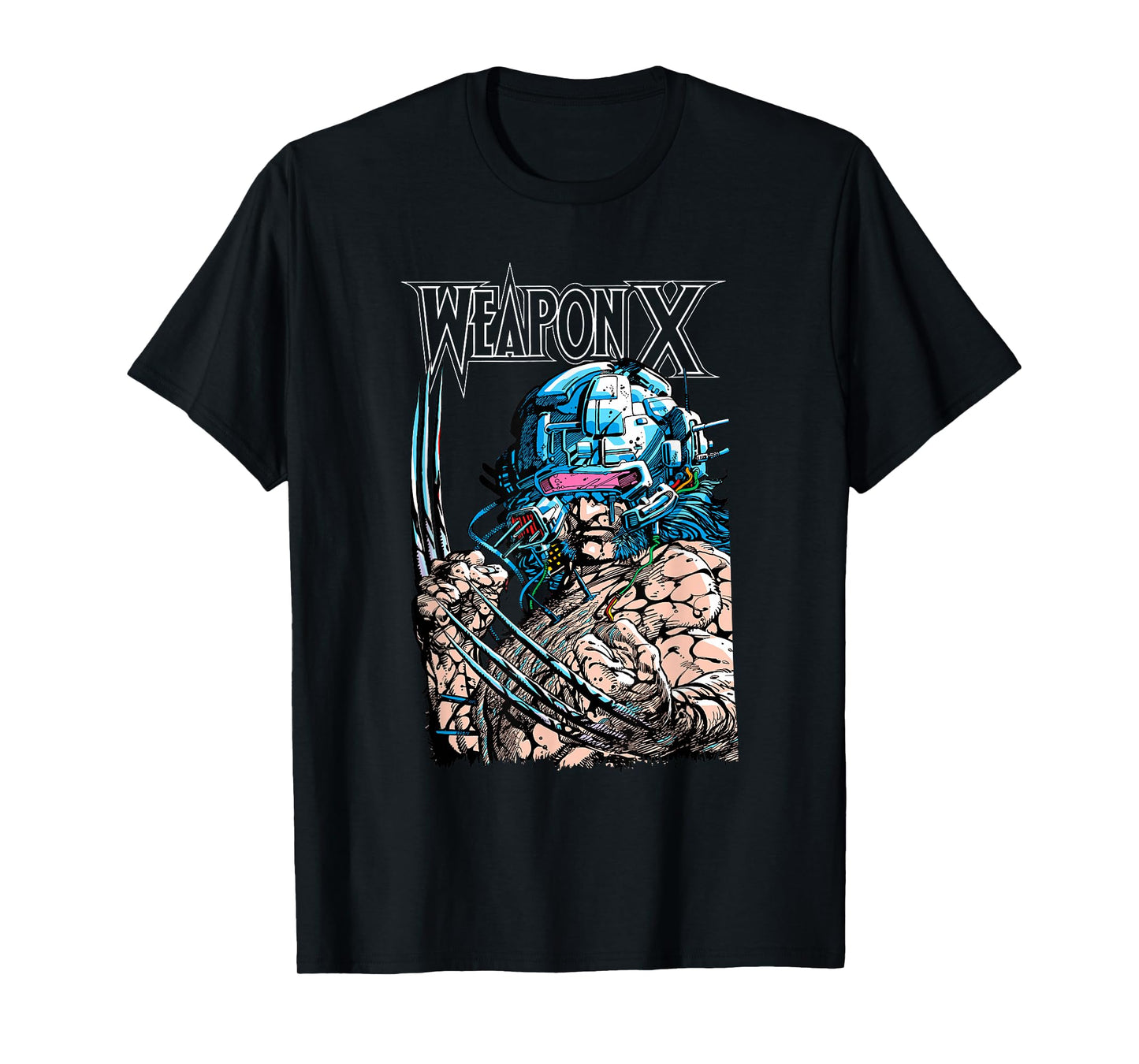 Marvel Comics X-Men Weapon X Wolverine Panel T-Shirt