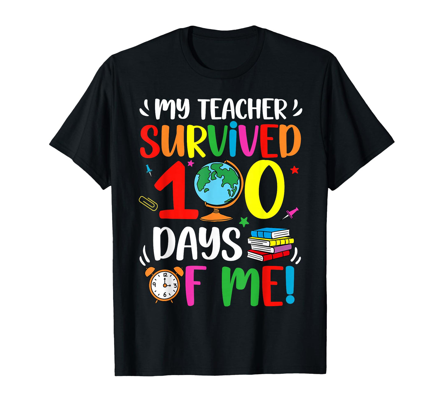 100 Days of School Shirt Kids Happy 100th Day of School 2026 T-Shirt