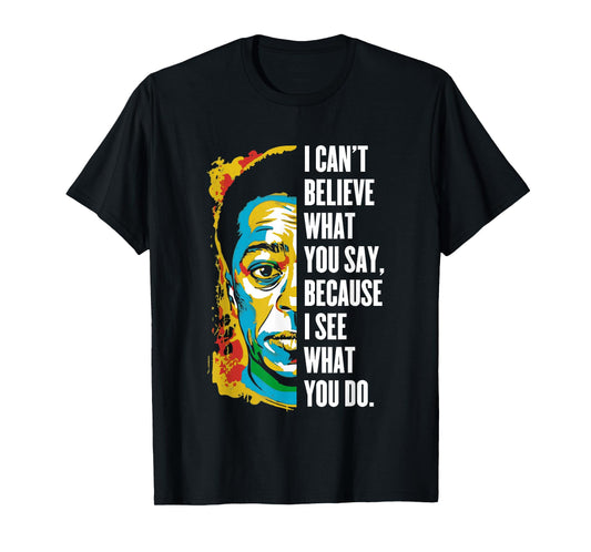 James Baldwin Graffiti Art Juneteenth Black History Month T-Shirt