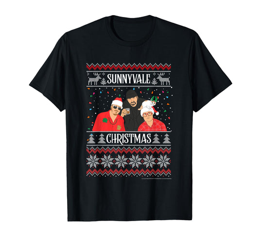 Trailer Park Boys Sunnyvale Christmas Ugly Sweater T-Shirt